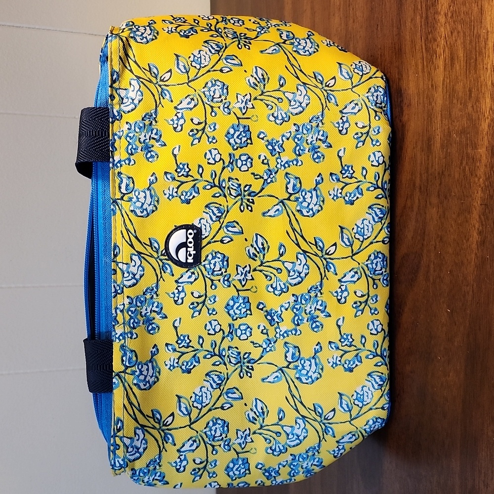 Igloo Insulated Tote, Purse Style Lunch Box, Cold Storage.
